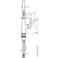 Смеситель Hansgrohe Talis S 72813000 (хром)