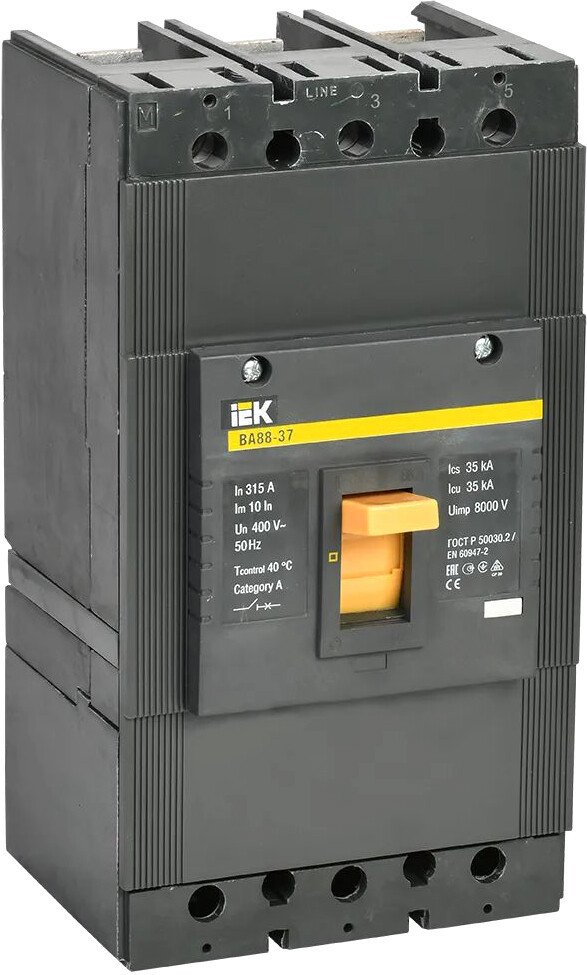 

Выключатель автоматический IEK ВА 88-37 3п 315А 35кА С SVA40-3-0315
