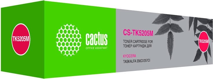 

Картридж CACTUS CS-TK5205M (аналог Kyocera TK-5205M)