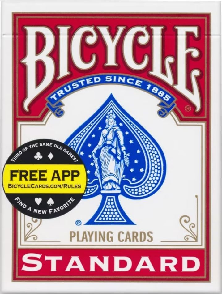 

Игральные карты Bicycle Карты для фокусов Bicycle Double Face (красная рубашка)