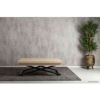 Стол-трансформер Levmar Accord D31/S53 (выбеленный дуб/черные опоры)