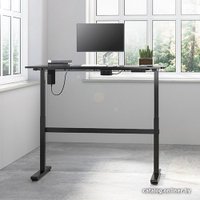 Стол для работы стоя ErgoSmart Electric Full Desk S (черный)