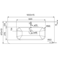 Умывальник IDDIS 0101000i28