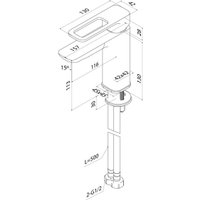 Смеситель IDDIS Slide SLIBL00i01 (черный)