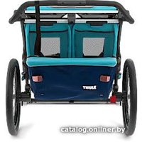 Детский велоприцеп Thule Chariot Cross 2 (Thule Blue/Poseidon)
