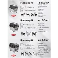 Переноска Gulliver 4 (серый)