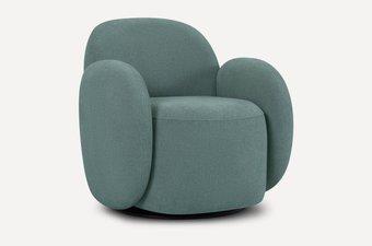 Интерьерное кресло Divan Теоп 251246 (поворотное Bucle Forest)