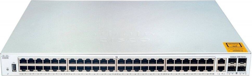 

Управляемый коммутатор 2-го уровня Cisco C1000FE-48T-4G-L