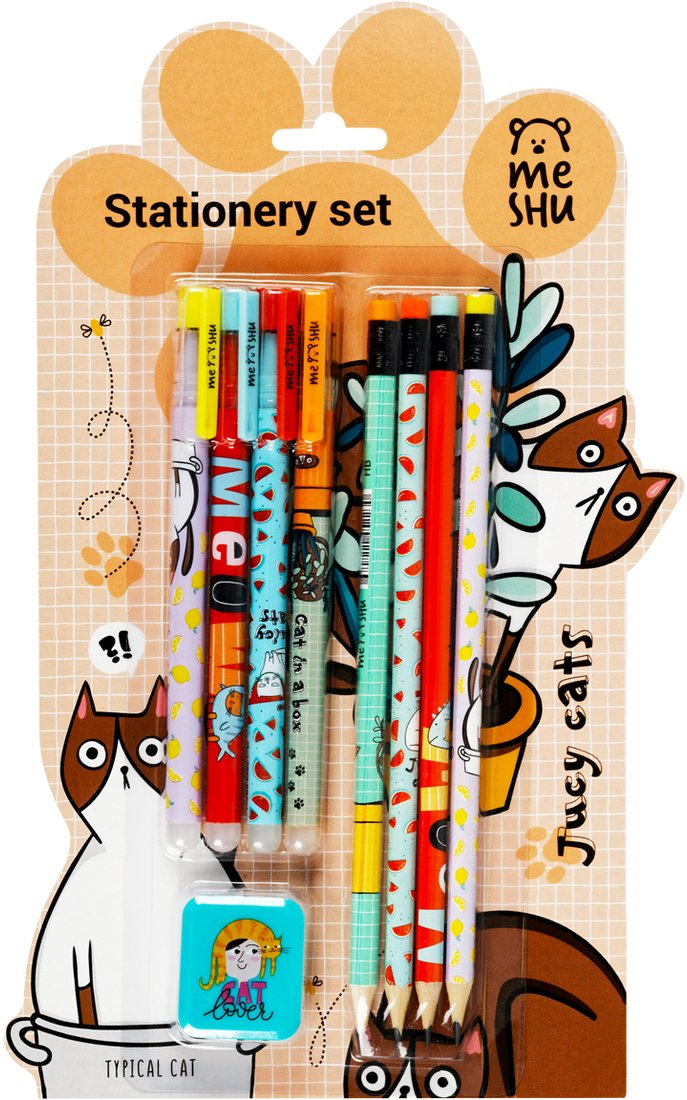 

Ручка гелевая Meshu Jucy Cats MS_49252