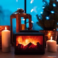 Светильник Neon-Night Декоративный камин «Сканди» с эффектом живого огня 511-033