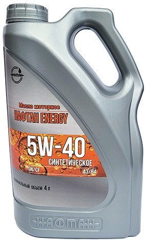 Моторное масло Нафтан Energy 5W-40 4л