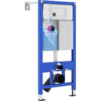 Унитаз подвесной Roxen Antares в комплекте с инсталляцией StounFix Dual Fresh 6 в 1 569295 (кнопка: белый глянец)