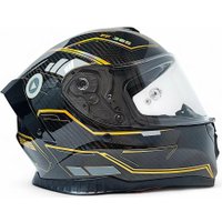 Мотошлем AIM RH365 365-012-S (S, Carbon Kaiqi Golden)