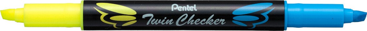 

Текстовыделитель Pentel Twin Checker SLW8-GS