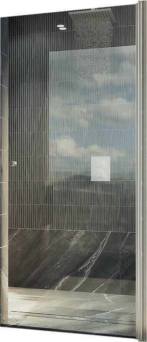 

Душевая дверь MaybahGlass 198x60 MGD-446-5 (прозрачное стекло/хром матовый)