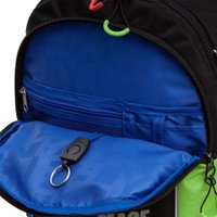 Школьный рюкзак Grizzly RB-452-4f (черный/синий)