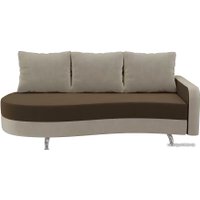 Тахта Лига диванов Премьер 105264 (правый, коричневый/бежевый)