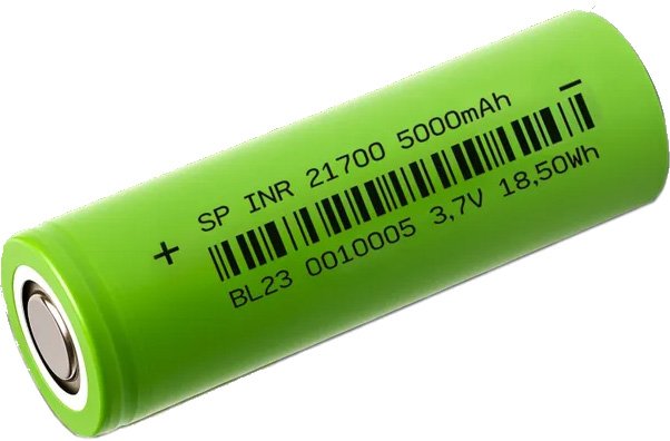 

Аккумулятор Supere 21700 5000mAh INR21700-5000 1шт