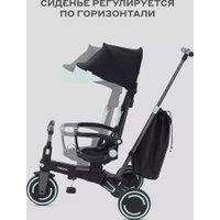 Детский велосипед MOWbaby Trixie MC055 (черный/зеленый)