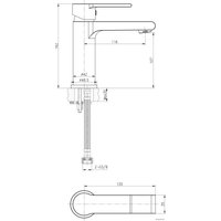 Смеситель Cersanit Brasco S951-227