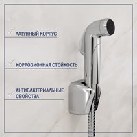 Умывальник Lauter 21855 + Spray 21CK308C + сифон 21635CH + донный клапан 21190CH (хром)