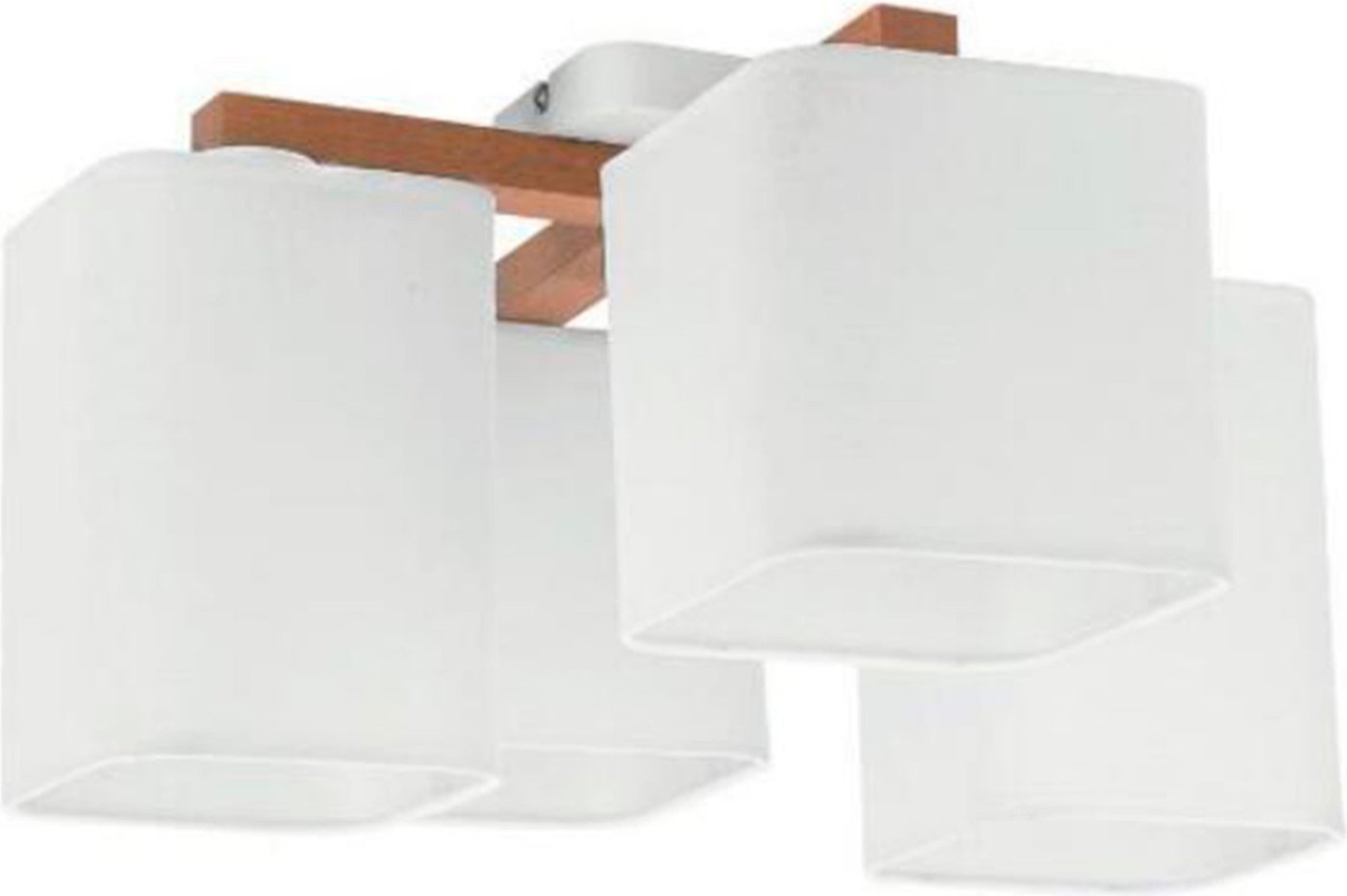 

Люстра средней высоты AksHome Quadro 4xE27 (белый)