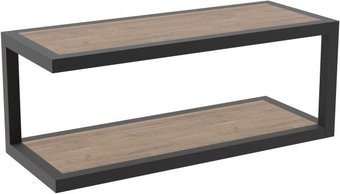 Журнальный столик TMB Loft Этернел ЛДСП 900х400х500 18 мм 25х25 (дуб денвер трюфель)