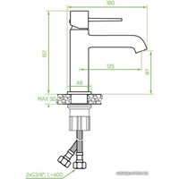 Смеситель Laveo Pola BAP G22D