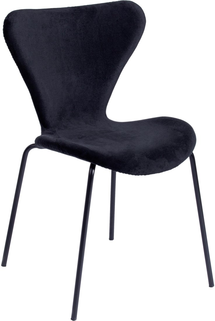 

Стул TetChair Jacobsen Soft mod. DC 103 (флок, черный/черный)