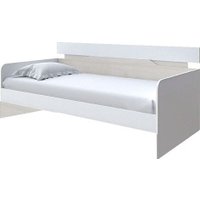 Кровать-тахта PROxSON Milton 120x190 (белый/дуб шамони светлый 124)