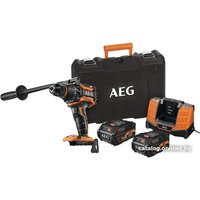 Ударная дрель-шуруповерт AEG Powertools BSB 18BL LI-602C 4935464100 (с 2-мя АКБ 6 Ач, кейс)