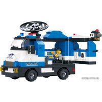 Конструктор Sluban M38-B0187 Передвижной командный центр полицейского спецназа