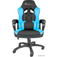 Игровое (геймерское) кресло Genesis Nitro 330/SX33 (черный/голубой)