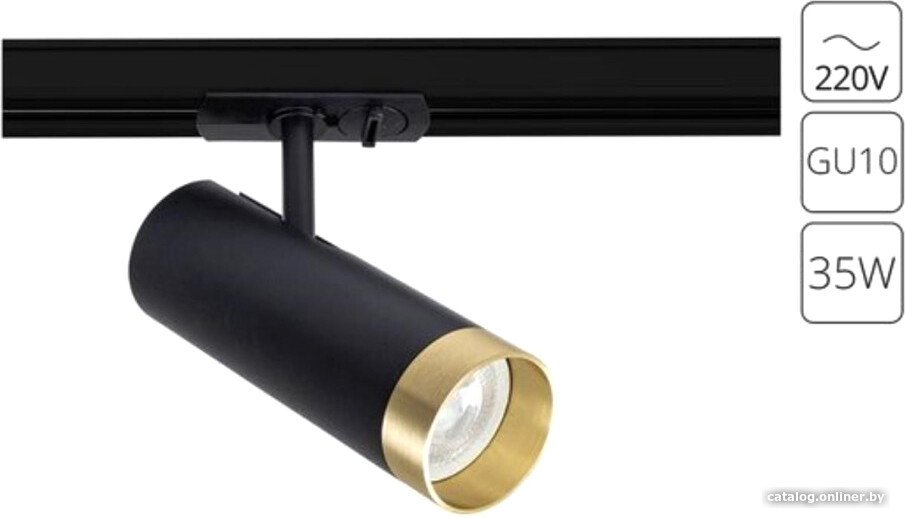 Трековый светильник Arte Lamp Topic A2356PL-1BK