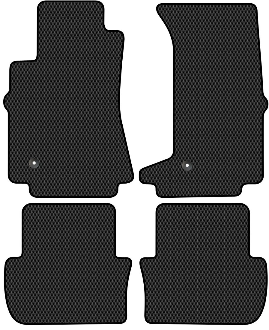 

Комплект ковриков для авто Alicosta Cadillac CTS II (купе / Купе) 2009 - 2015 (черный, ромб)