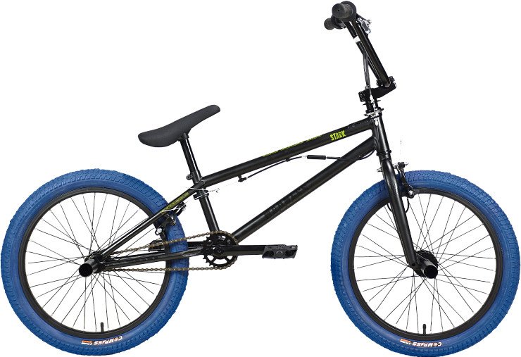 

Велосипед Stark Madness BMX 3 2024 (антрацитовый матовый/антрацитовый глянцевый/зеленый/темно-синий)