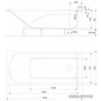 Ванна Kolo Comfort Plus 170x75 [XWP1470000]