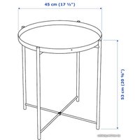 Журнальный столик Ikea Гладом 305.137.63