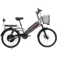 Электровелосипед SameBike E-ALFA NEW SB-E-ALFA500-48/10 (серый)