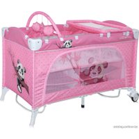 Манеж-кровать Lorelli Travel Kid Rocker Pink Panda [10080231637]