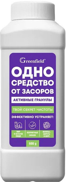 

Средство для труб Greenfield 600 г