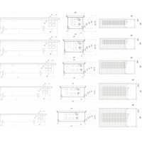 Внутрипольный конвектор Новатерм НТ-В-14/20/080 (алюминий)