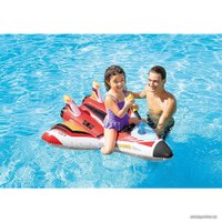 Надувной матрас Intex Самолет 57536 (красный)