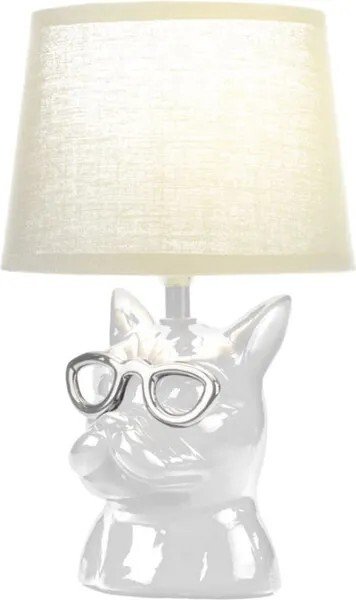 

Настольная лампа Rexant Моби Бульдог 603-1017 (белый)