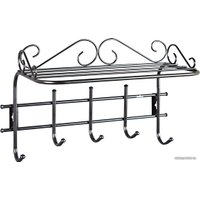 Вешалка для одежды Sheffilton Грация 2/5 727017 (черный/черный)