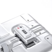 Чемодан-спиннер Ninetygo Metal Luggage 20" (cеребряный)