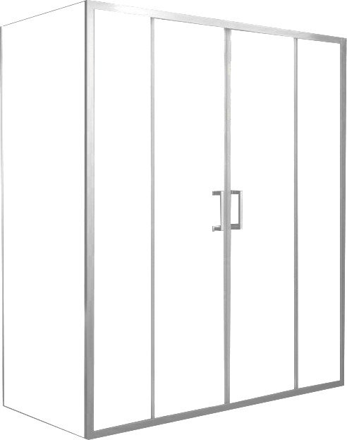 

Душевой уголок Cezares MOLVENO-AH-2/1-180/100-C-Cr-IV