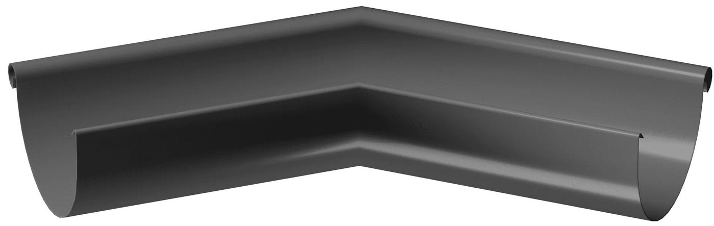 

Кровля Docke Stal Premium Угол внешний 135⁰ D125 (графит 7024)