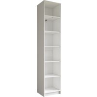 Шкаф-гармошка Евва Лайн ЛН-1D.450.01(0Z) (бодега белый)