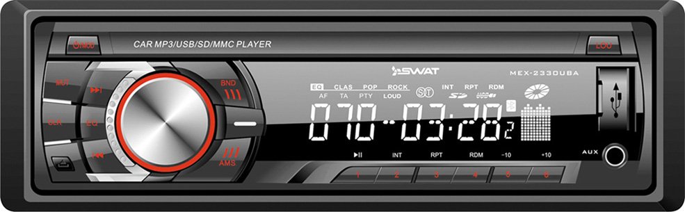 

USB-магнитола Swat MEX-2330UBA